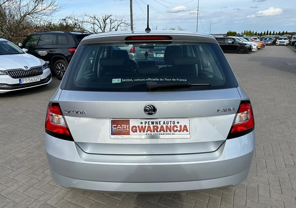 Skoda Fabia cena 33600 przebieg: 52000, rok produkcji 2017 z Działoszyn małe 596